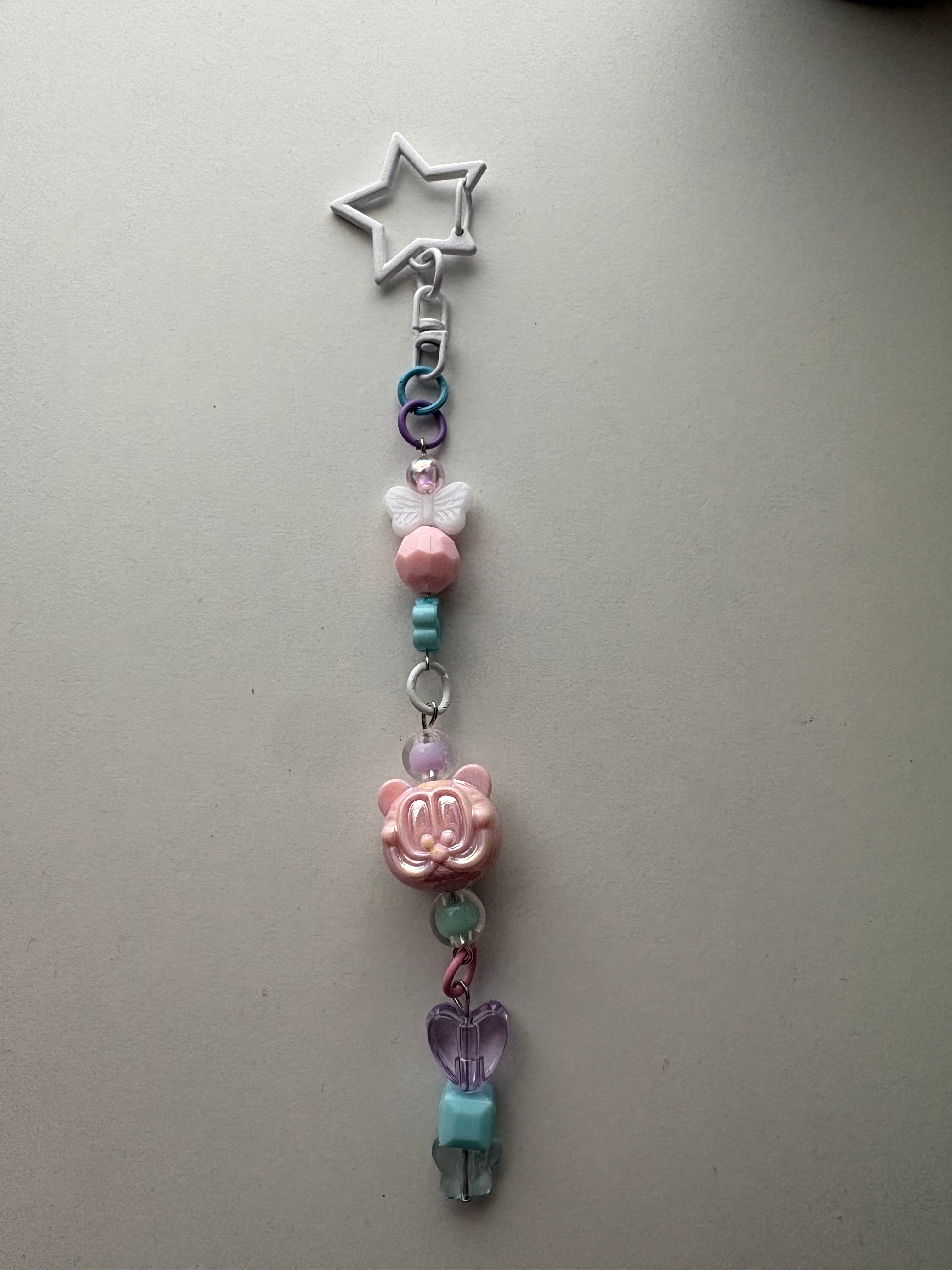 chunky phone clip white