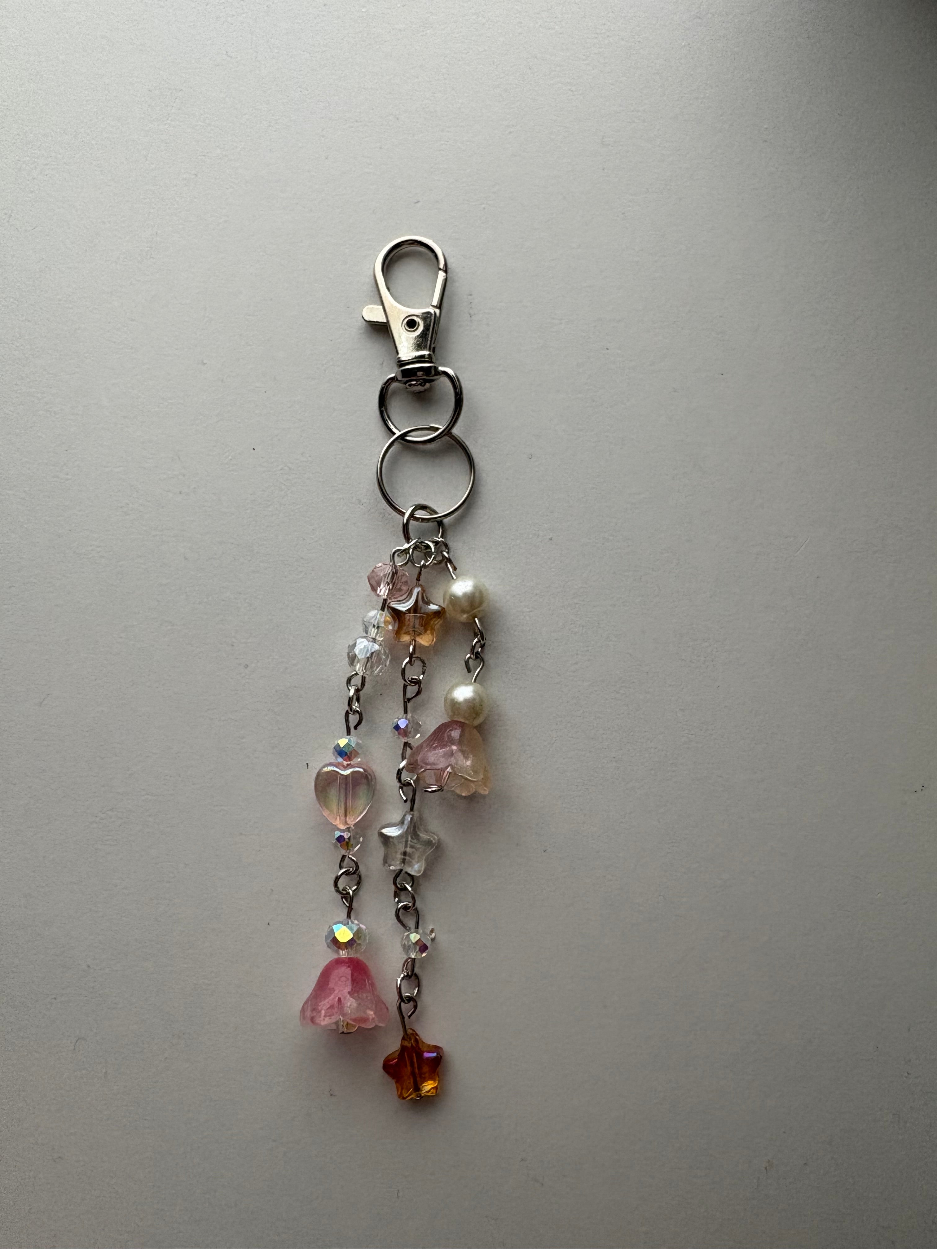 cluster keychain ver1 pink