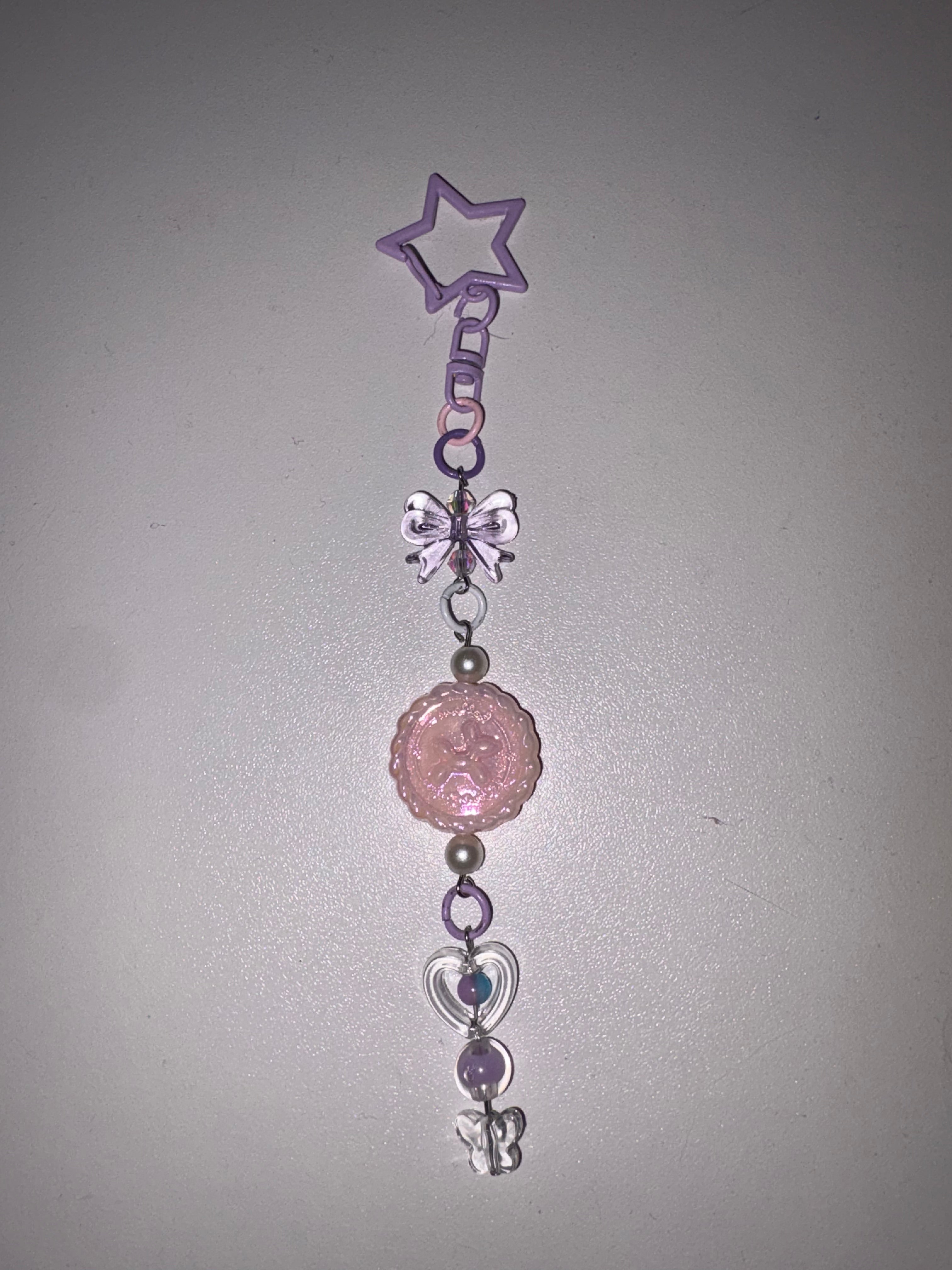 colorful phone clip purple